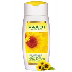 Vaadi Herbals Hand & Body Lotion With Sunflower Extract (110 ml) Vaadi Herbals Hand & Body Lotion With Sunflower Extract (110 ml)