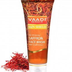 Vaadi Herbals Skin Whitening Saffron Face Wash With Sandal Extract (60 ml)