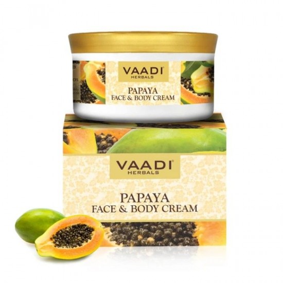 Vaadi Herbals Papaya Face & Body Cream