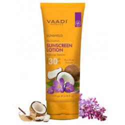 Vaadi Herbals Sunscreen Lotion SPF-30 with Lilac Extract (110 ml)