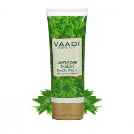 Vaadi Herbals Anti-Acne Neem Face Pack with Clove & Turmeric