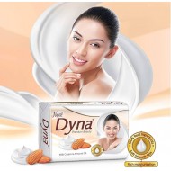 Dyna MILK CREAM & ALMOND OIL SOFT SKIN SOAP  (5 x 100 g)