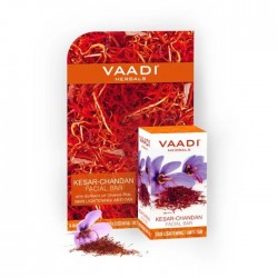 Vaadi Herbals Kesar Chandan Facial Bar with Extract Orange Peel