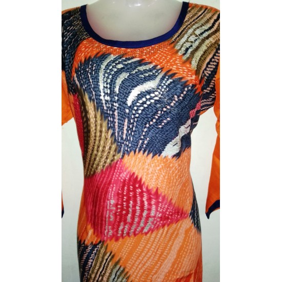 Rayon Designer Kurti