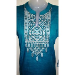 Cotton Kurti in Pastel Co