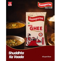 Annapurna Desi Ghee 900ml Mono Carton
