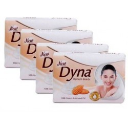 Dyna MILK CREAM & ALMOND OIL SOFT SKIN SOAP  (5 x 100 g)